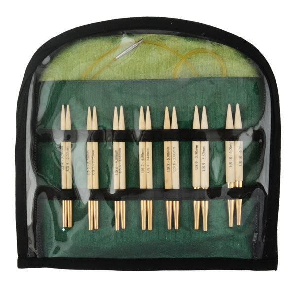 Набор съёмных бамбуковых укороченных спиц Bamboo Special арт. 22565