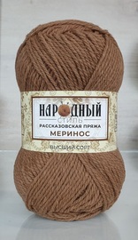 Меринос гладкокрашеный Народный стиль Рассказовская пряжа — фото 1
